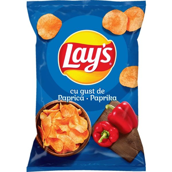 Lay's chips cu gust de paprica 125G