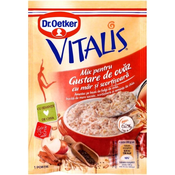 Dr. Oetker Vitalis gustare de ovaz cu mar si scortisoara 50G
