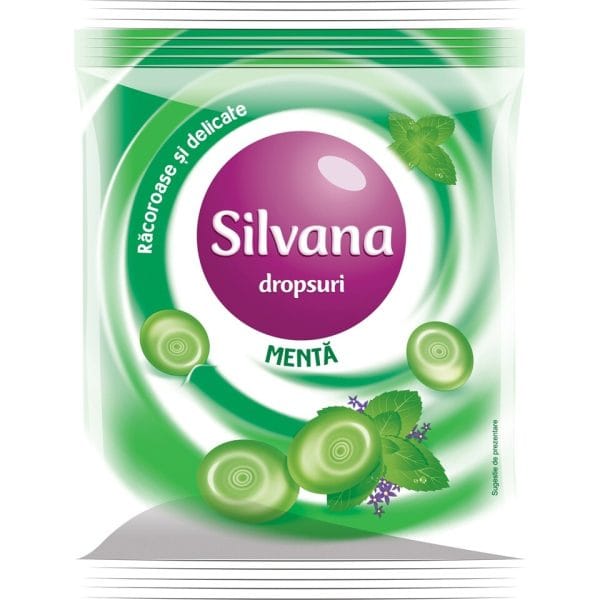 Silvana bomboane cu menta 75G