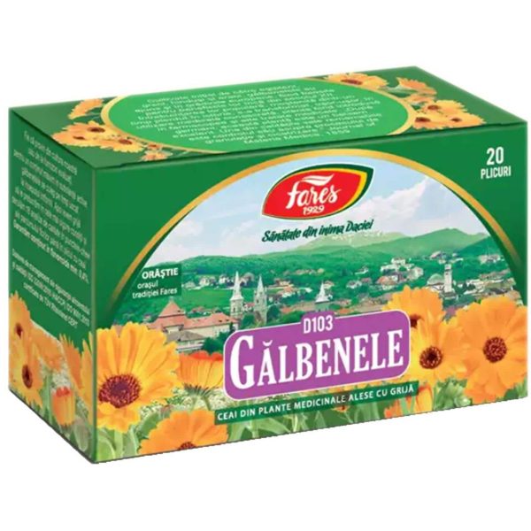 Fares ceai de galbenele 20x1G