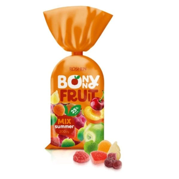 Roshen jeleuri de fructe summer mix 200G