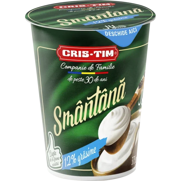Cris-Tim smantana 12% grasime 375G