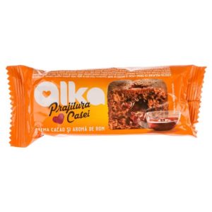Alka prajitura casei cu cacao si crema de rom 35G