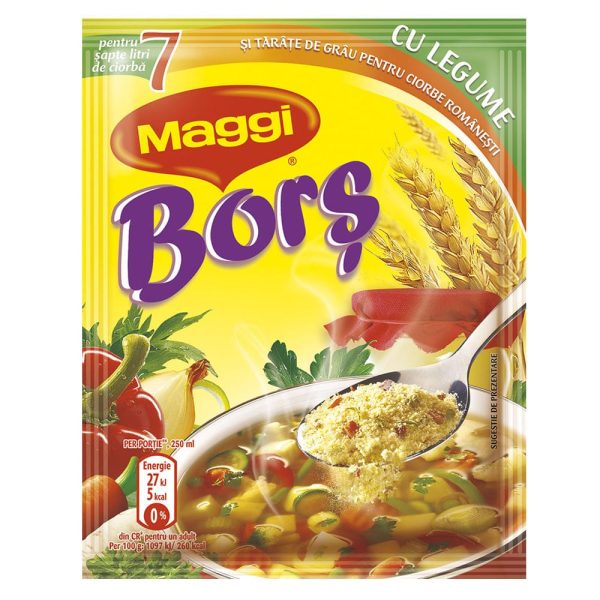 Maggi bors cu legume 70G