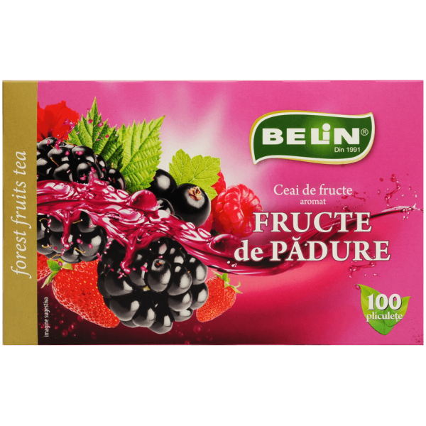 Belin ceai de fructe de padure 100X2G