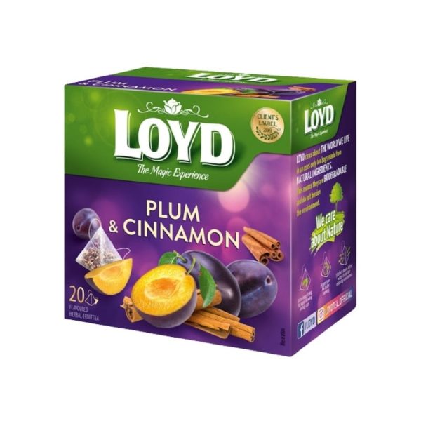 Loyd ceai prune si scortisoara 20X2G