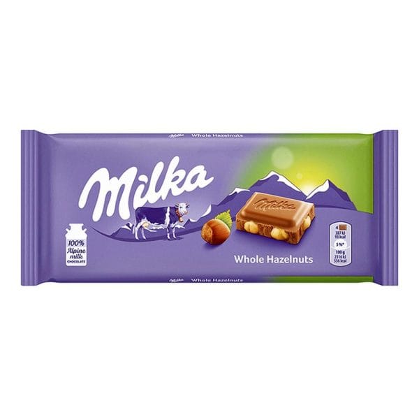 Milka ciocolata cu alune de padure 100G
