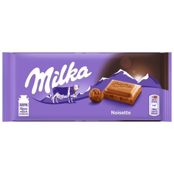 Milka ciocolata noisette 100G