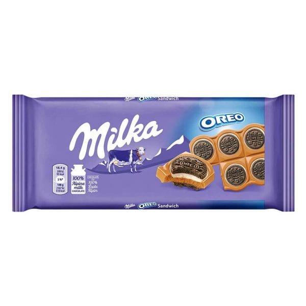 Milka ciocolata Oreo sandwich 92G