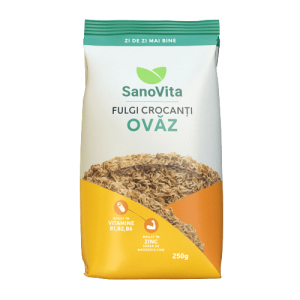 SanoVita fulgi de ovaz crocanti 250G