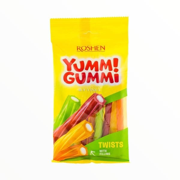 Roshen jeleuri Twists Yummi Gummi 70G