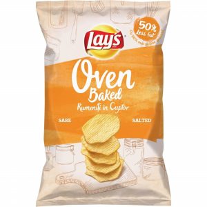 Lay's chips la cuptor cu sare 125G