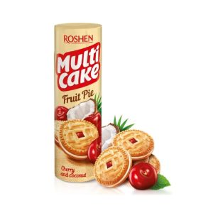 Roshen biscuiti cu visine si cocos 180G