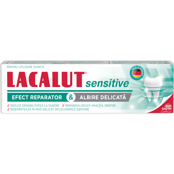 Lacalut pasta de dinti Sensitive Whitening 75ML
