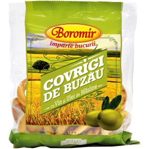 Boromir covrigi de Buzau cu vin si ulei masline 200G