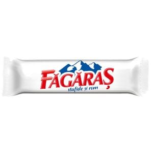 Fagaras baton de ciocolata cu stafide si rom 30G