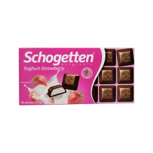Schogetten ciocolata cu capsuni 100G