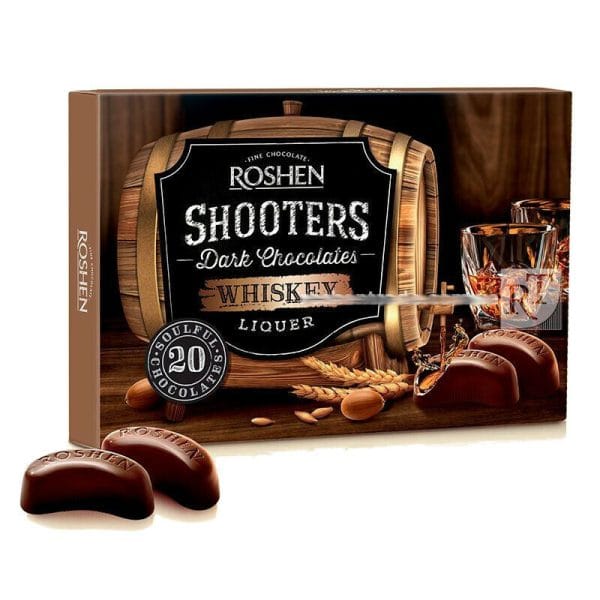 Roshen praline cu lichior whiskey 150G