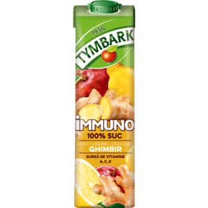 Tymbark immuno 100 mar, lamaie si ghimbir 1L