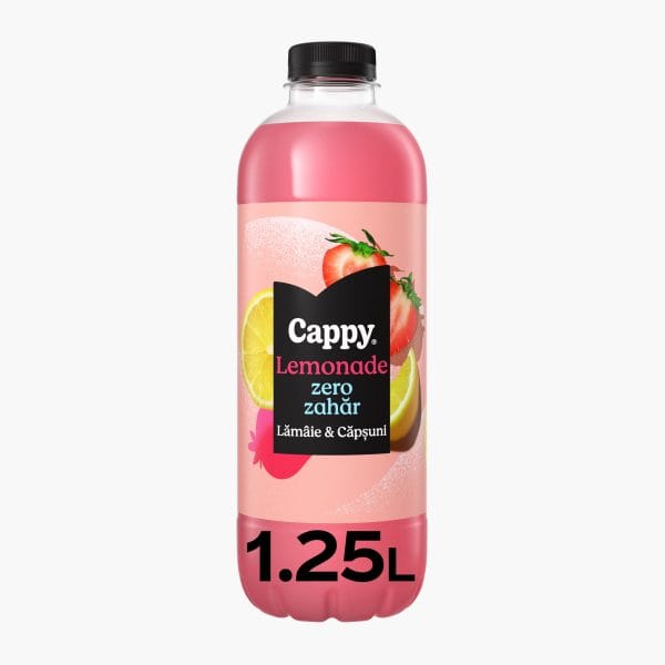 Cappy limonada de capsuni zero zahar 1.25L