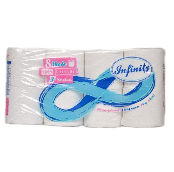 Infinity hartie igienica 8 role