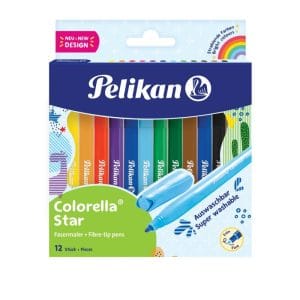 Pelikan carioca Colorella Star set 12 culori