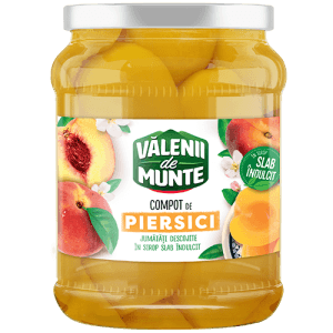 Valenii de Munte compot de piersici 680G