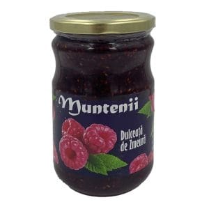 Muntenii dulceata de zmeura 800G