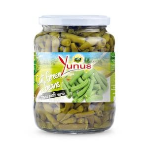 Yunus fasole verde pastai 675G