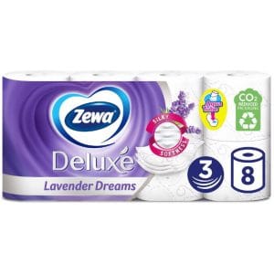 Zewa hartie igienica de lavanda 3 straturi, 8 role