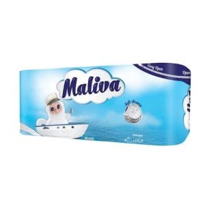 Maliva Atlantic hartie igienica parfumata 3 straturi, 8 role