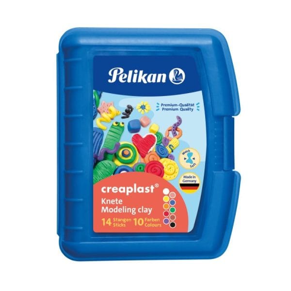 Pelikan plastilina 10 culori