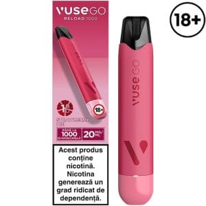 Vuse Go reload 1000 fumuri strawberry ice