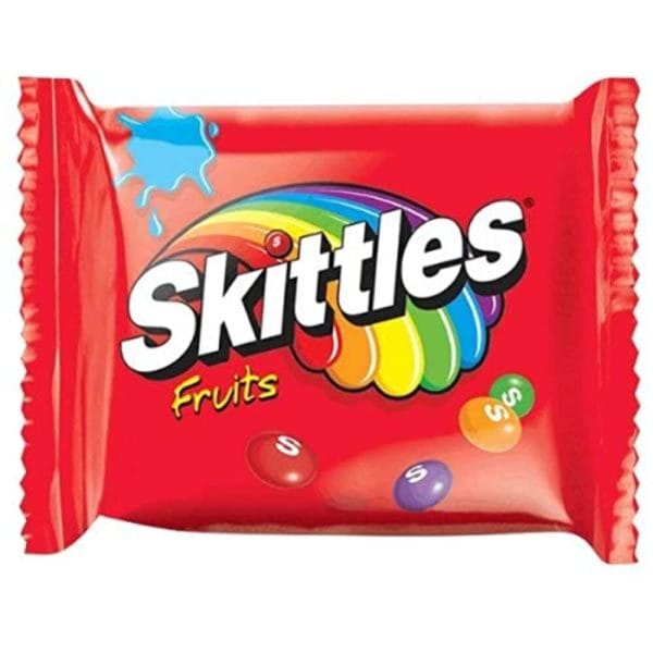Skittles bomboane gumate cu fructe 18G