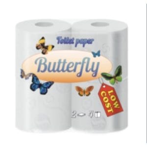 Butterfly hartie igienica 4 role