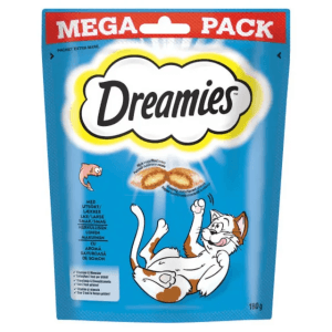 Dreamies recompense cu somon 180G