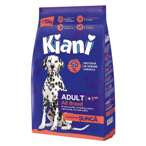 Kiani hrana uscata pentru caini cu sunca 10KG