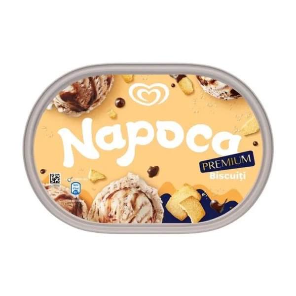 Napoca premium inghetata de biscuiti cu unt 900ML