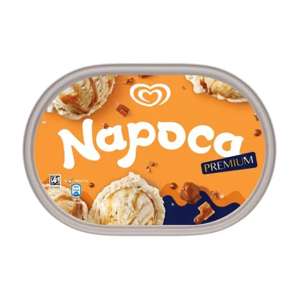 Napoca premium inghetata de caramel sarat 900ML