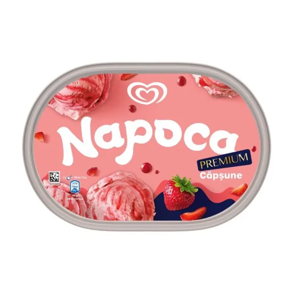 Napoca premium inghetata de capsuni 900ML