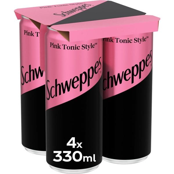 Schweppes pink tonic 0.33L