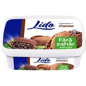 Lido inghetata de cacao fara zahar 1000ML