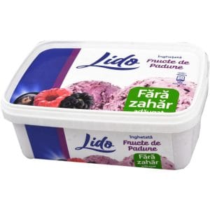 Lido inghetata de fructe de padure fara zahar 1000ML