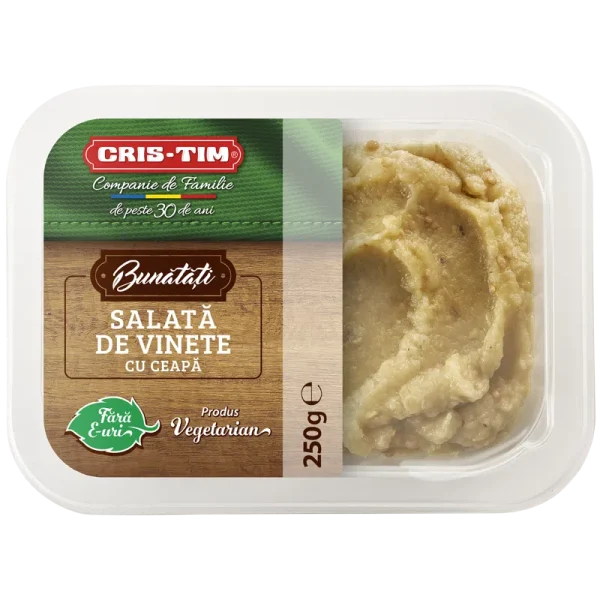 Cris-Tim salata de vinete cu ceapa 250G
