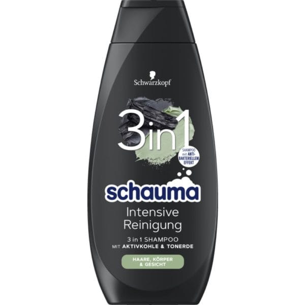 Schauma sampon cu carbune 3in1 curatare intensiva 400ML