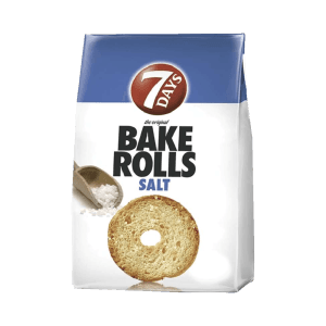 7Days Bake Rolls rondele cu sare 80G