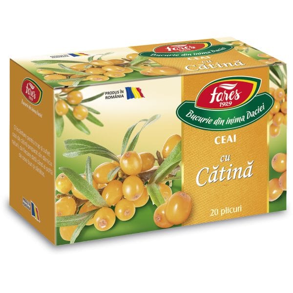 Fares ceai de catina 20 plicuri