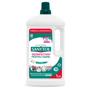 Sanytol dezinfectant pentru haine Flori Albe 1.2L