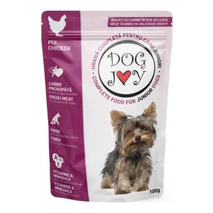Dog Joy junior cu pui 100G