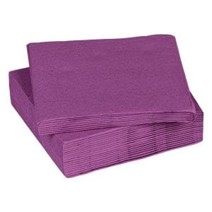 Servetele de masa mov 35BUC, 33X33CM